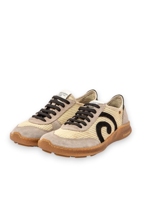 El Naturalista Oroel-Sneaker in Beige für Damen