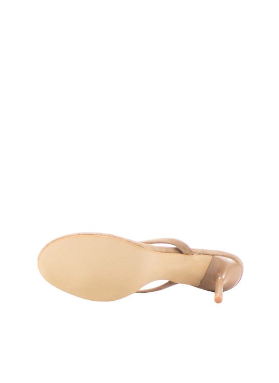 Sandalo Keslem Selene in colore beige per donna