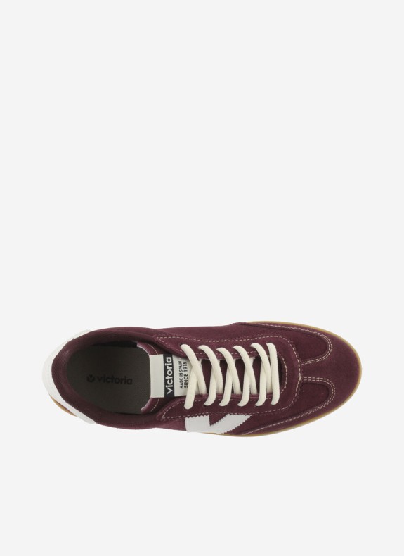 Chaussures de sport Victoria Berlin Cycliste en bordeaux pour femme