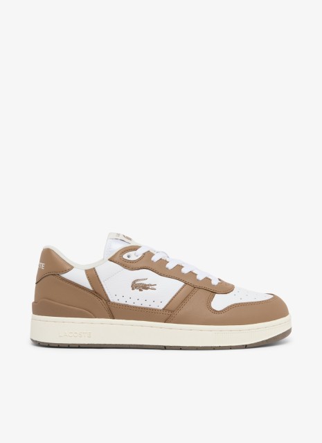 Zapatillas Lacoste T-Clip Set en color cuero para hombre