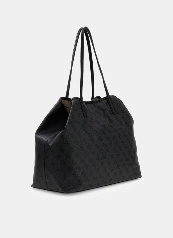 Borsa Guess Victoria 2 in 1 tote in colore nero per donna