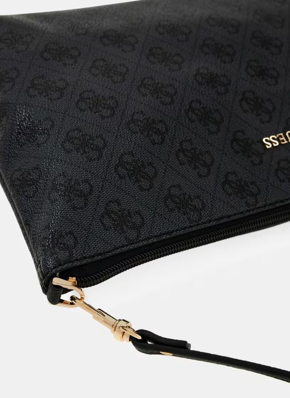 Borsa Guess Victoria 2 in 1 tote in colore nero per donna