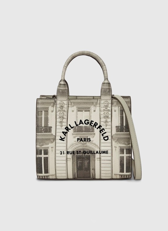 Karl Lagerfeld K/Rsg Maison Mn Square Handtasche in Beige für Damen