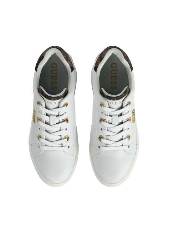 Tênis Guess Roazy em branco para mulher