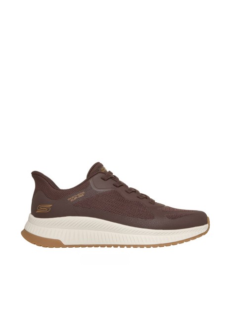 Ténis Skechers Bobs Sport Squad CH na cor marrom para mulher