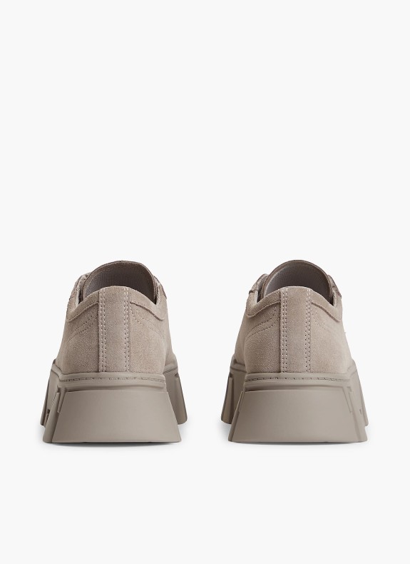 TJW PLATFORM SNEAKER IN CAMOSCIO